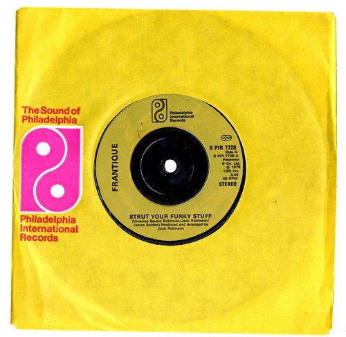 FRANTIQUE - STRUT YOUR FUNKY STUFF / GETTING SERIOUS.UK ORIG SOUL 7" & CO/SL.N/M