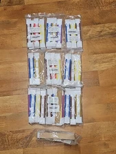 Lot Of 10, 300 Self SEALING CURRENCY STRAPS  MONEY BILL BANDS STRAP New