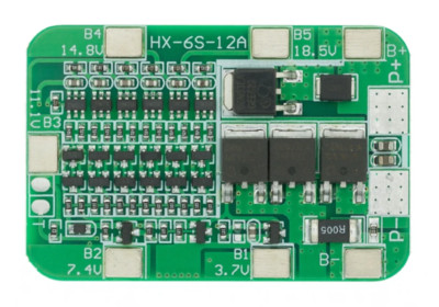 6S 12A Cell Li-on LiPo Protection Board Akku Batterie Schutz BMS 18650