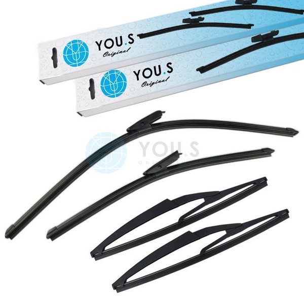 You.S Scheibenwischer SET Vorne + Hinten FüR Toyota Proace Bus / Kasten (M__)-image
