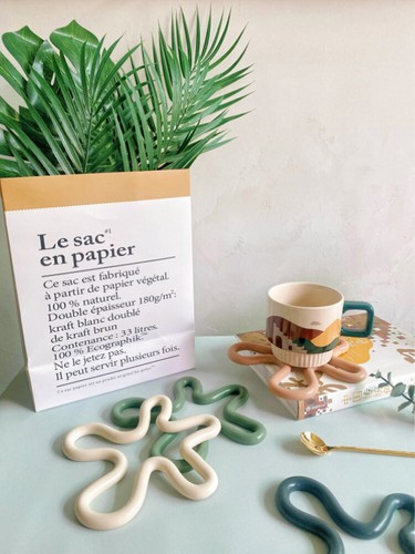 Non-slip Pot Holder Table Placemat High Temperature Resistant Drink Cup Coasters - Picture 8 of 20