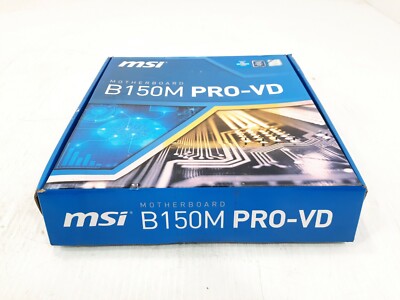 MSI B150MGAMINGPRO LGA 1151/Socket H4 Intel Motherboard  JF  OPEN BOX  JF 