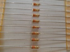 YAGEO Widerstand 392Ohm 0207 ±1% TK100 *10 Stück* *NOS*