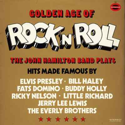 John Hamilton Band Golden Age Of RockNRoll NEAR MINT somerset Vinyl LP