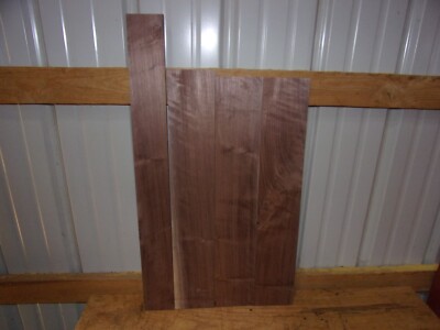 4 PC WALNUT LUMBER WOOD KILN DRIED BOARDS LOT 1513V  1/2'' THICK