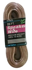 Speaker Wire 25 Feet Medium Weight AWG-18