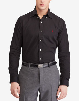 POLO RALPH LAUREN Men's Black Slim Fit 