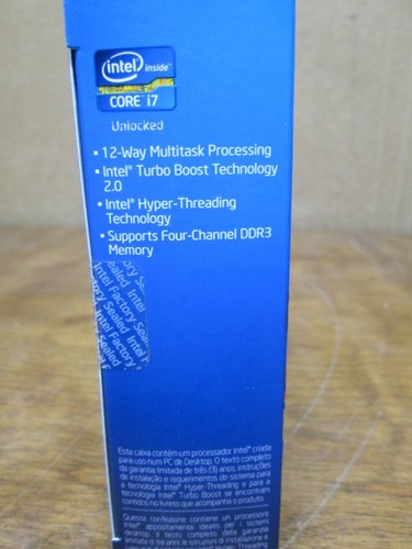 New Intel Core i7-3930K Processor (3.2 GHz, 6 Cores, LGA 2011) - BX80619I73930K - Picture 5 of 5