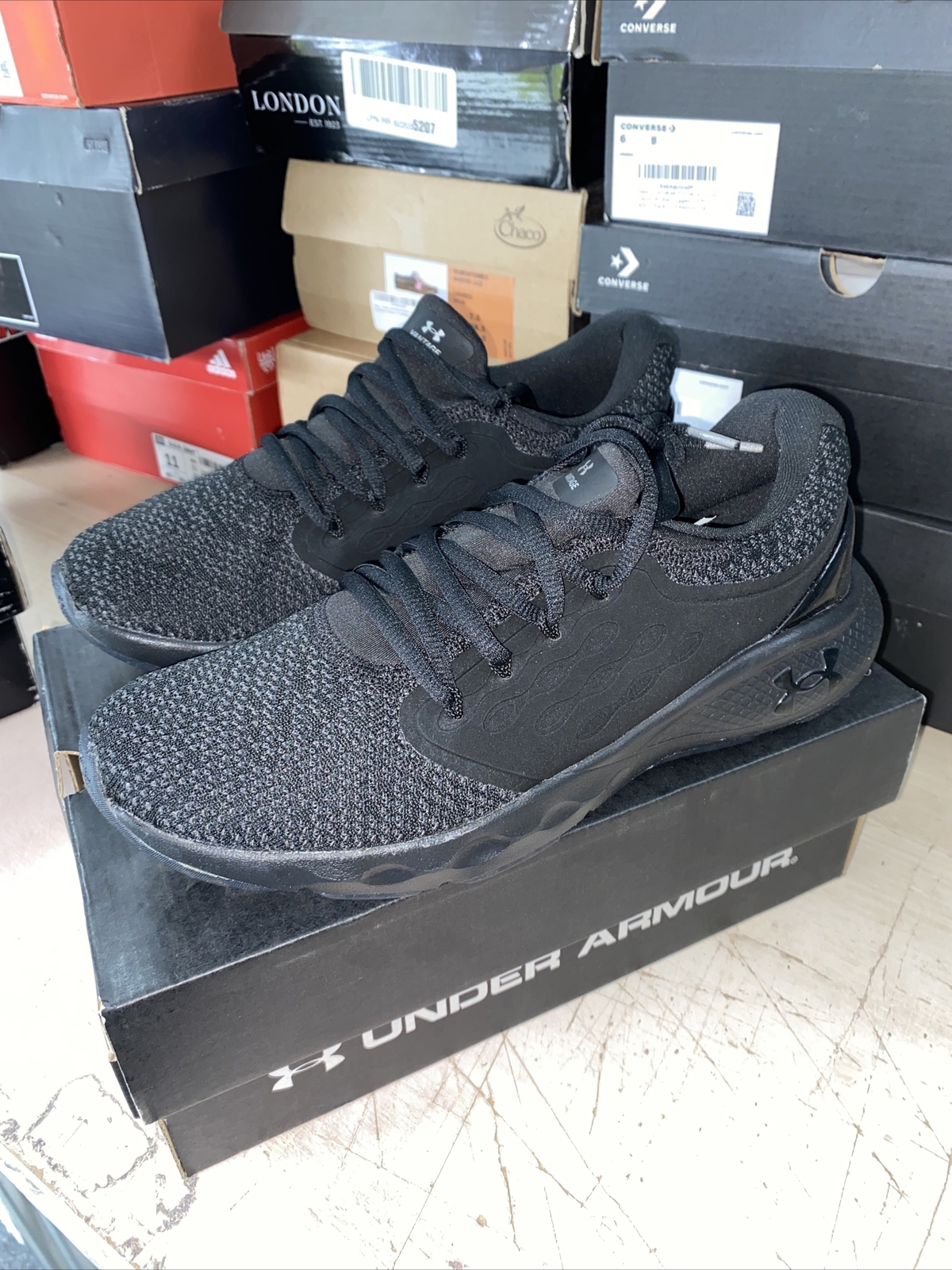 Under Armour Women&rsquo;s Charged Vantage Knit Running Sneaker 