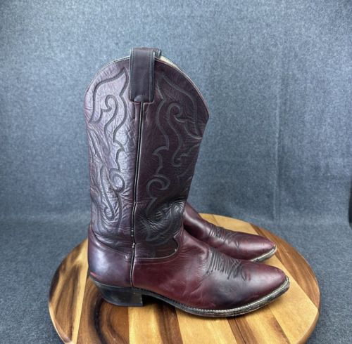 Vintage Justin Cowboy Boots Mens Size 10 1/2D 211… - image 1