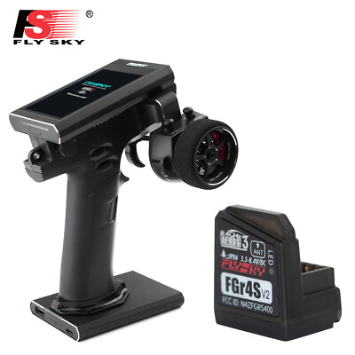 Flysky Noble NB4+ 2.4GHz 8CH RC Transmitter FGR4S Receiver AFHDS 3 Protocol C9D0