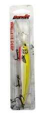 Bandit BDTWBD215 Walleye Deep Trolling Plug 4.75" 5/8 oz Pearl Chartreuse Back