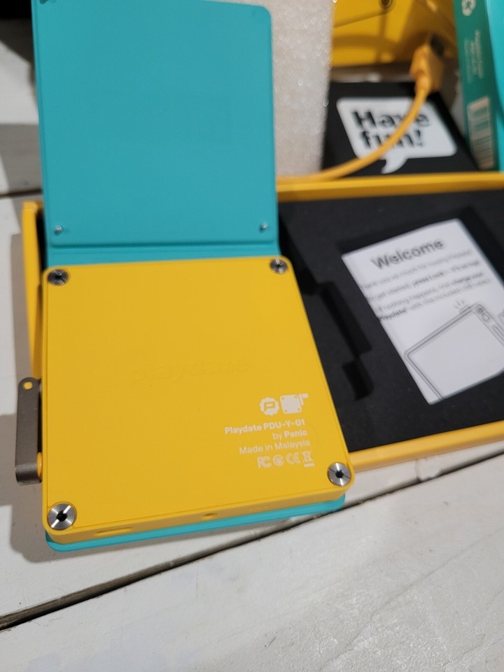 Playdate Console Adult Owned Gently Used Cover Included