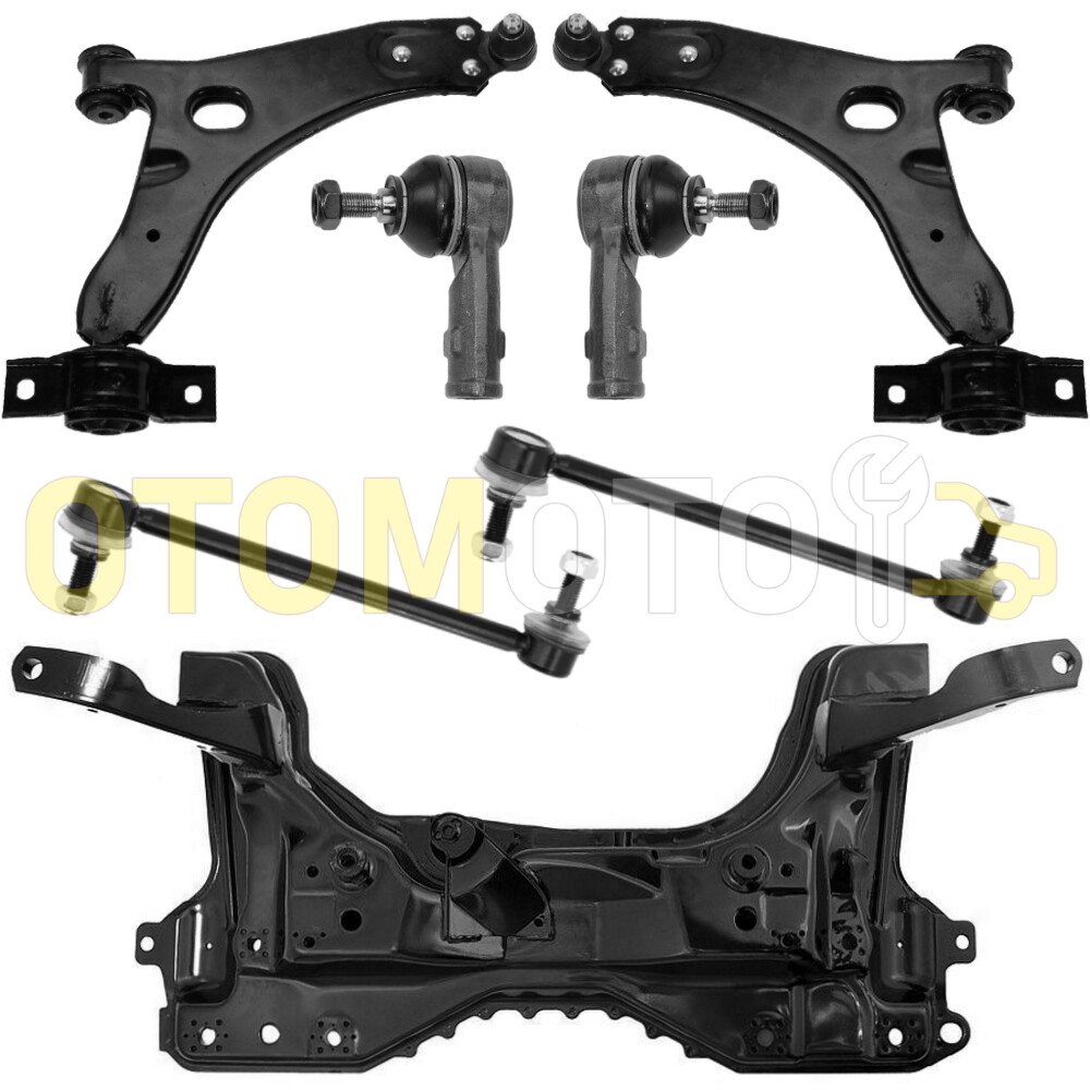 Berceau moteur et triangles pour corriger le jeu de direction sur Ford Focus 1998-2004