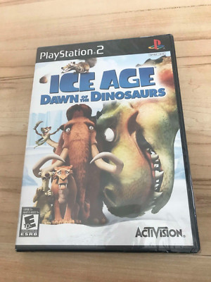 PlayStation2 : Ice Age: Dawn Of The Dinosaur brand new sealed cib