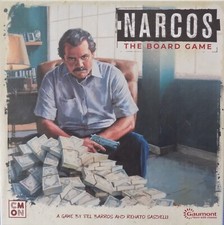 NARCOS The Board Game by Fel Barros & Renato Sasdelli