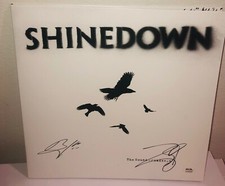 Brent Smith + Zach Myers Shinedown The Sound of Madness Signed Vinyl LP PSA B