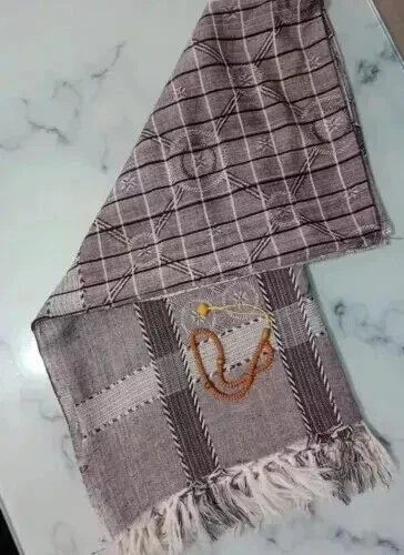 Elegant Arab Keffiyeh Shemagh Palestine Scarf Kufiya Arafat Pure Cotton Gift