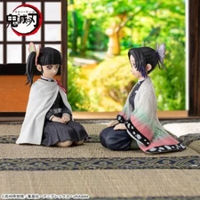 SEGA Demon Slayer Kimetsu no Yaiba Chokonose Mini Figure Shinobu Kotyo & Kanao