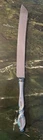 Silver Swirl Wallace Wedding/Carving Knife Sterling Handle Stainless Blade Vtg