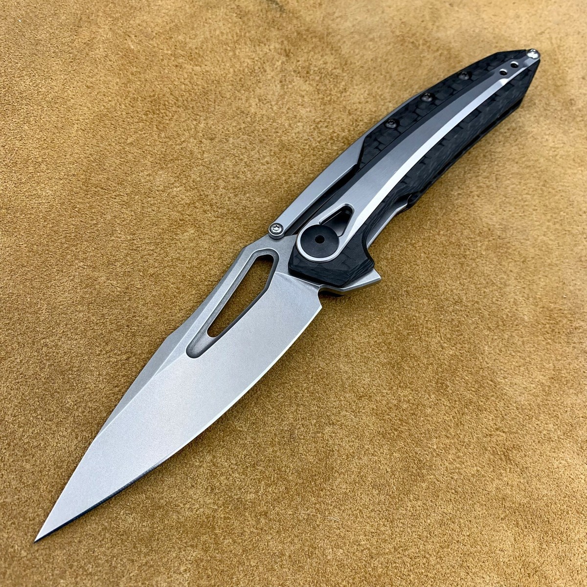 Zero Tolerance ZT 0990 Plain Edge Folder ZT990 S35VN Steel zt990