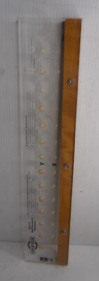 Woodstock International Shop Fox D3171 Shelf Support Template Boring Jig 20'' W