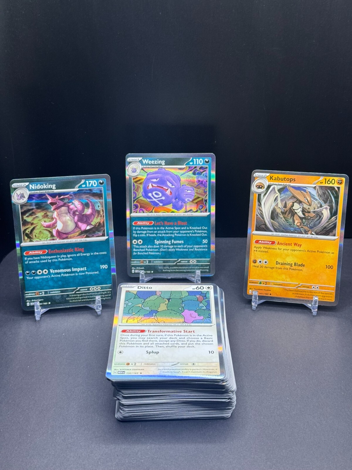 Pokemon 151 Holofoil Cards Pokmon 151 English Holo & Reverse Holo Cards -  Near Mint Condition, Blastoise Charizard Etc. Pokemon 151 Holo Reverse Holo  Cards