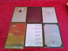 6 Beaux, Très Vieux Cadres Photos, Métal, Style Art Nouveau