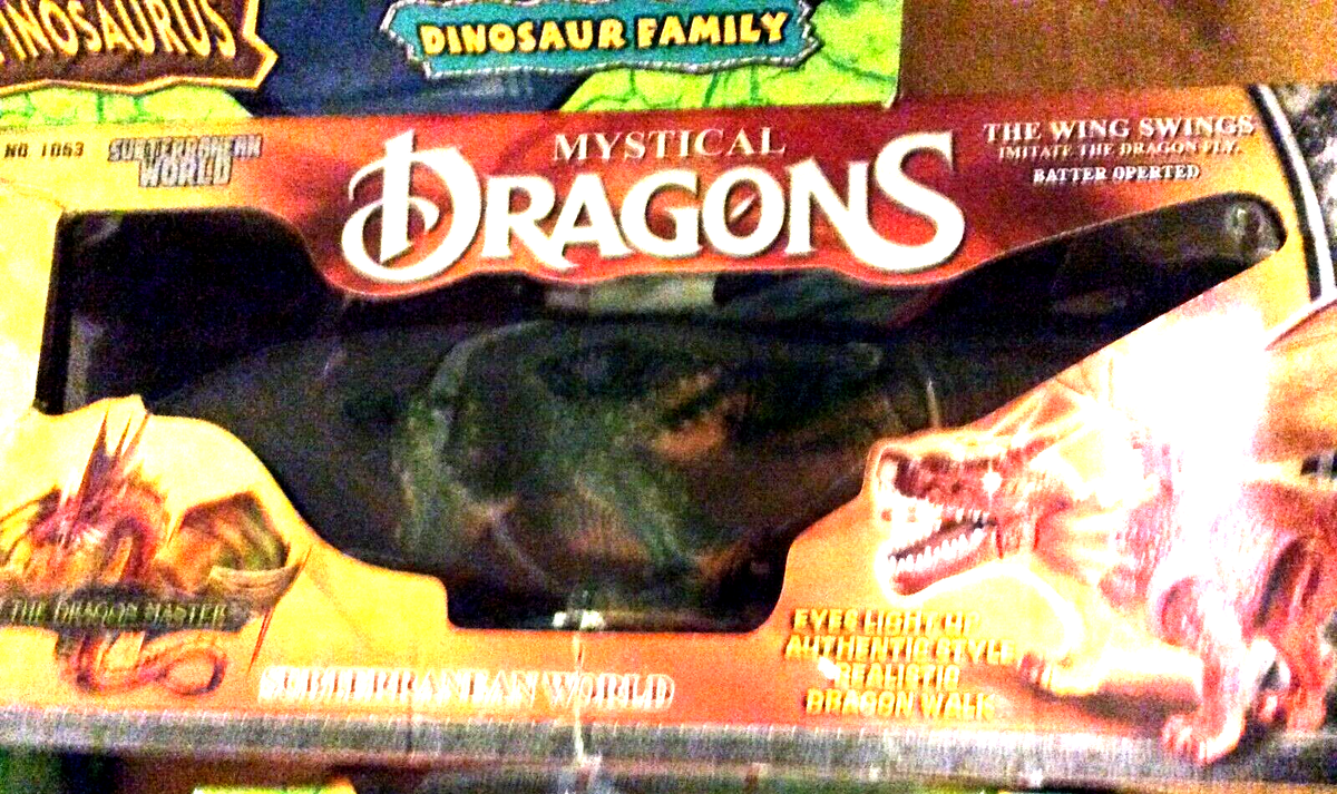 Dinosaur Century Walking Flashing Light w/ Realistic Sounds lot of