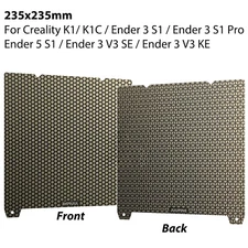 PEI Honeycomb Build Plate for Bambu Lab PEI Spring Steel Sheet for Creality New