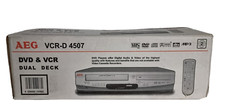 VHS Videorecorder DVD Player 1 Jahr Garantie VHS NEU UNBENUTZT AEG RARITÄT