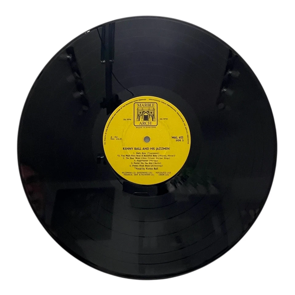 Kenny Ball & His Jazzmen - Savoy Blues LP Marble Arch Records Foto 3 de 3