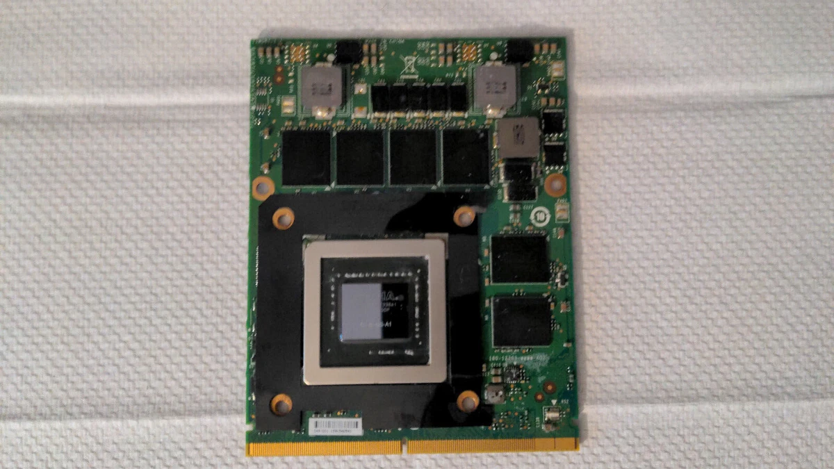 Used Nvidia GTX 770M GPU, N14E-GS-A1 MXM 3.0b Pulled from MSI GT60 Gaming Laptop