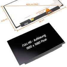 Display 15,6" Full HD opaco per Samsung Galaxy Book Flex 15-NP950 SENZA touchscreen