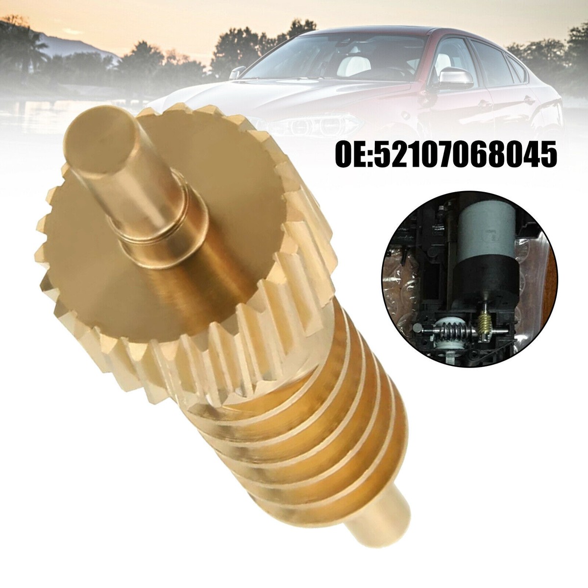 Seat Thigh Support Actuator Repair Metal Gear For BMW 5 7 Series