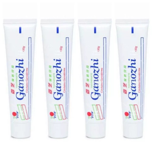Pack Of 4 x 150g Ganozhi toothpaste FREE SHIPPING WORLD WIDE - 第 1/3 張圖片