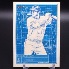 2024 Topps Series 1 - Superstar Blueprint Shohei Ohtani #SB-3 Blue