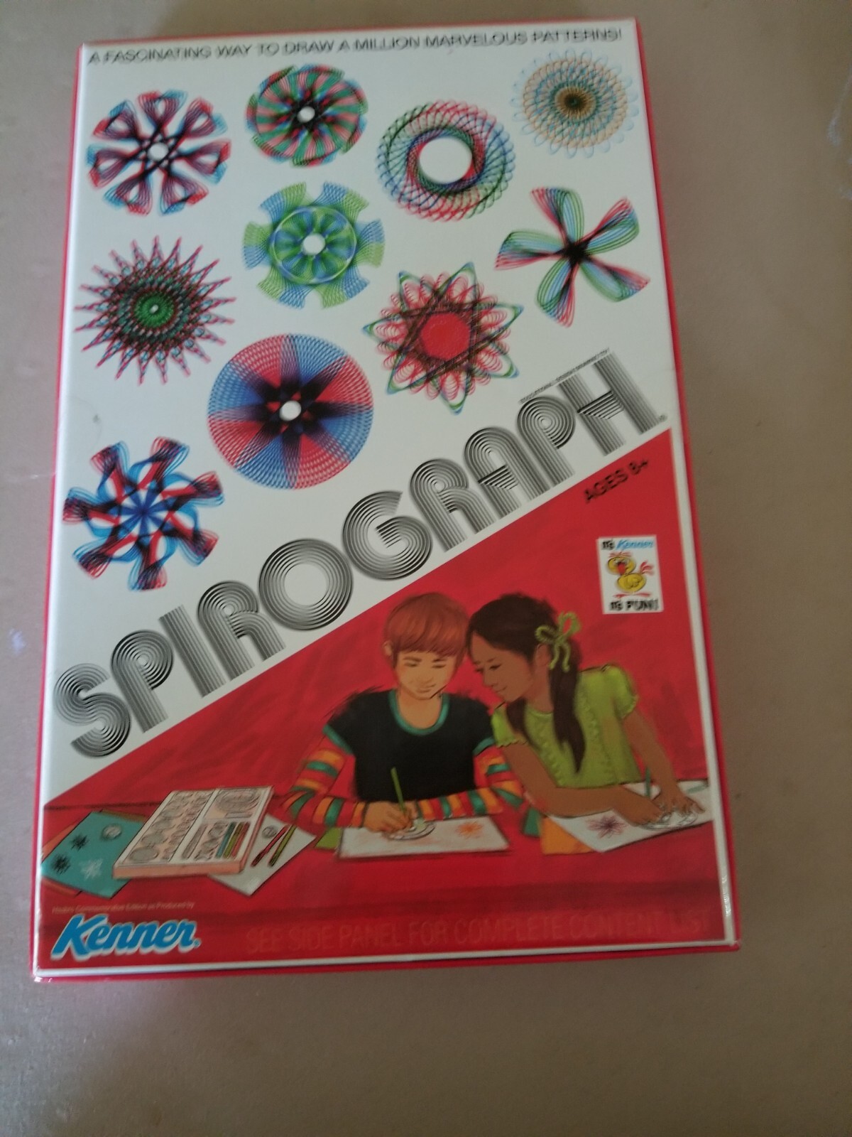 Brand NEW Spirograph Retro Deluxe Set Spiral Drawing Kit Classic Toy Art Falak Tayyeb