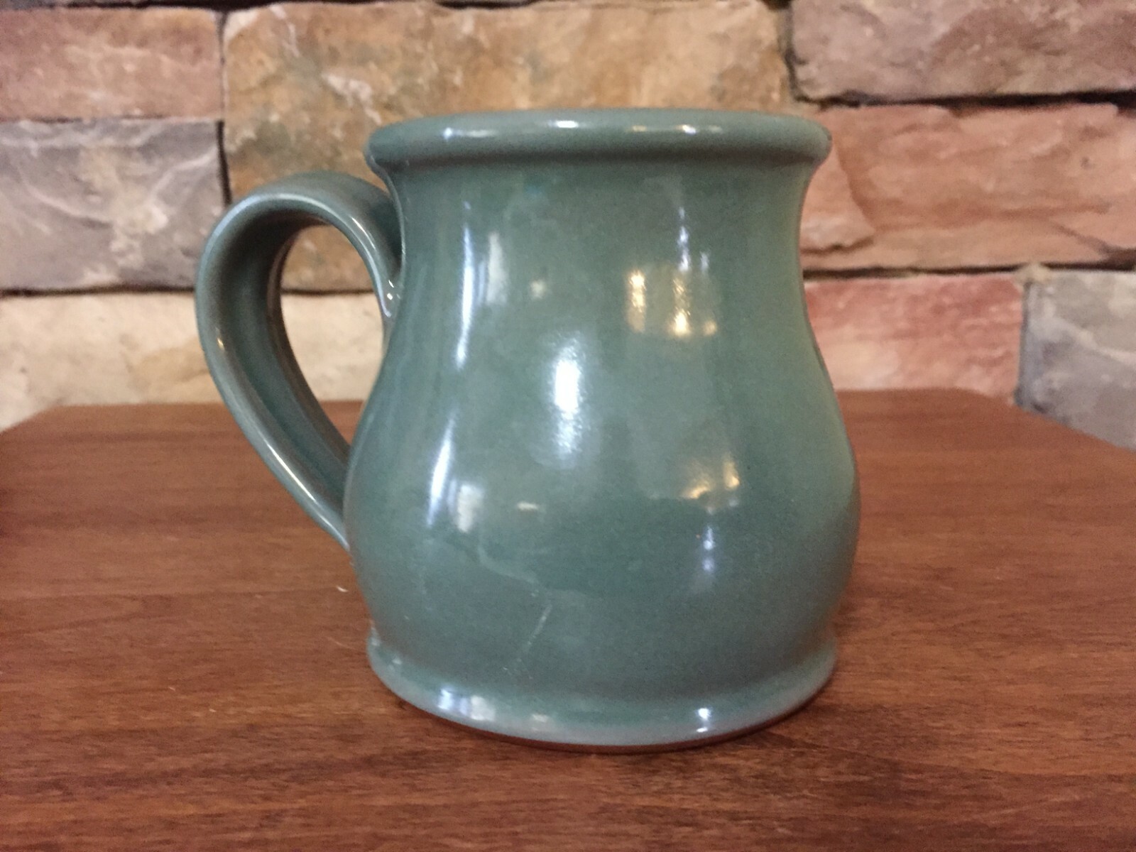 Deneen Pottery~Locust Brook Lodge~Butler, PA~3¾" Coffee Mug image 2