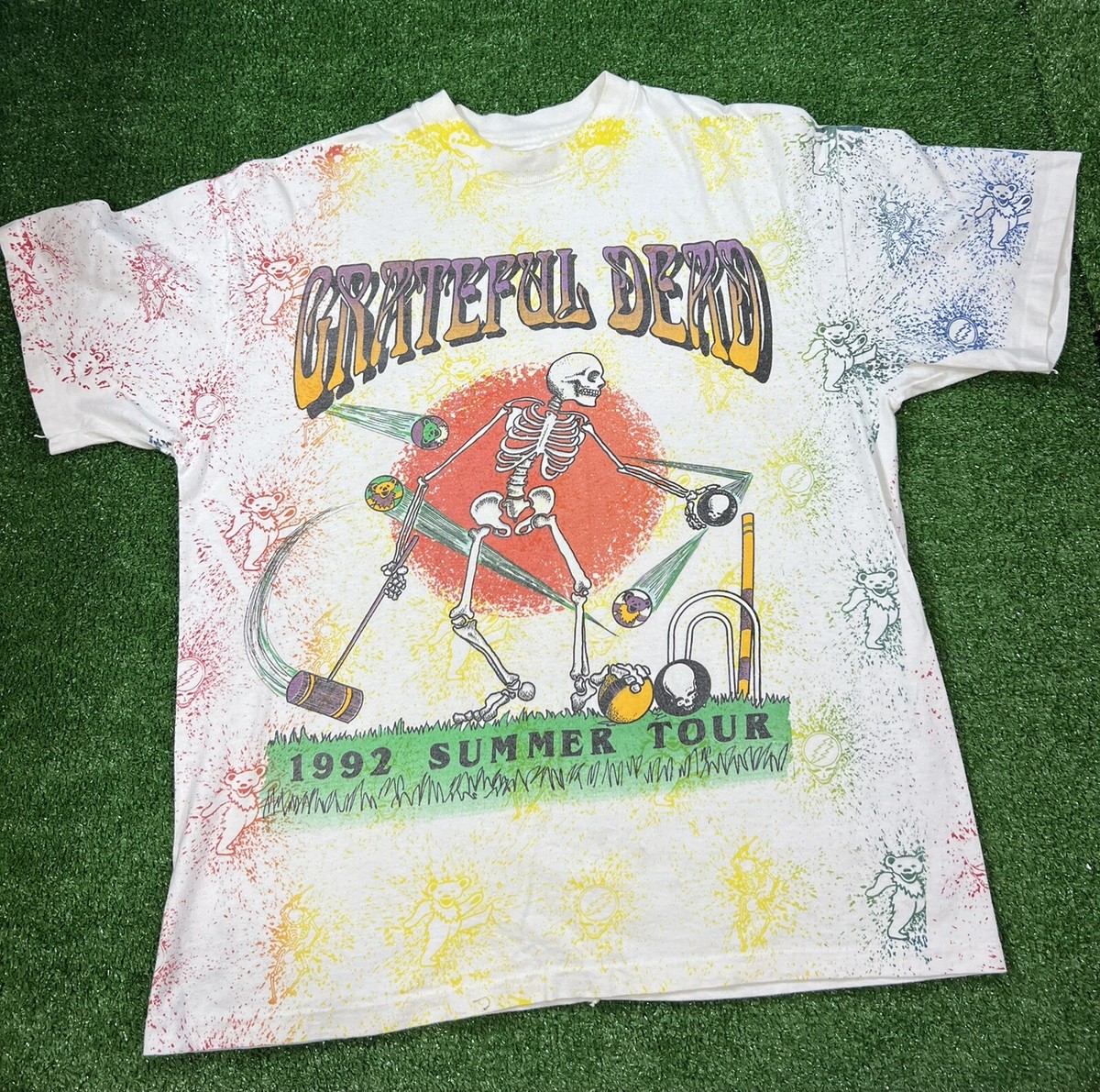 grateful dead summer Tour shirt large 1992 tour All Over grateful dead summer Tour shirt large 1992 tour All Over
