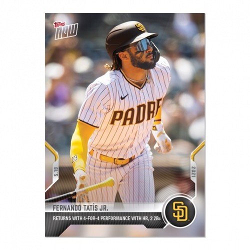 2021 Topps Now 231 Fernando Tatis Jr.
