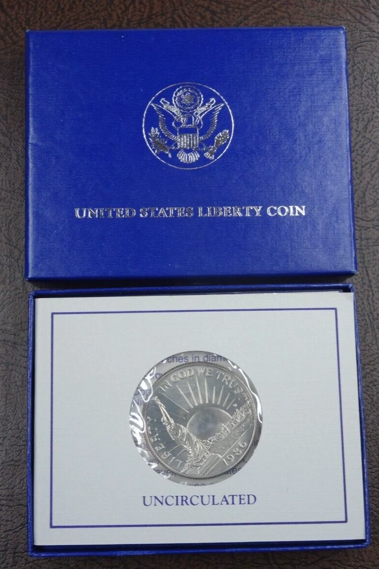 25+ Uncirculated U.S. Mint 1986 US Commemorative Coins for sale