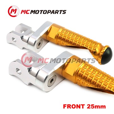 For Buell XB9SX City Cross 2003+ MPRO 25mm Lowering GOLD Rider Foot Pegs