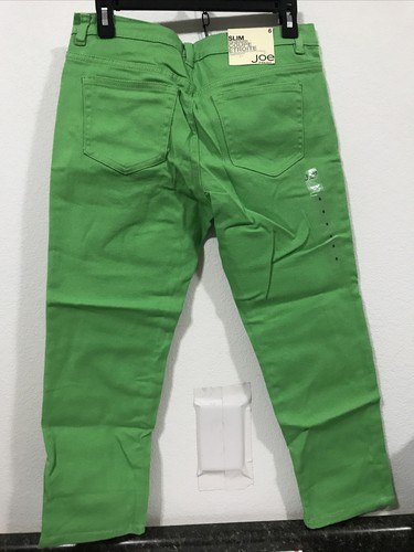 JOE FRESH Women's Cropped Pants Size 6 Green NWT (7-TW-91 - Picture 5 of 6