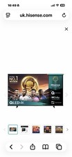 Hisense 58E7QTUK 58" QLED 4K UHD Smart TV Freely 2025