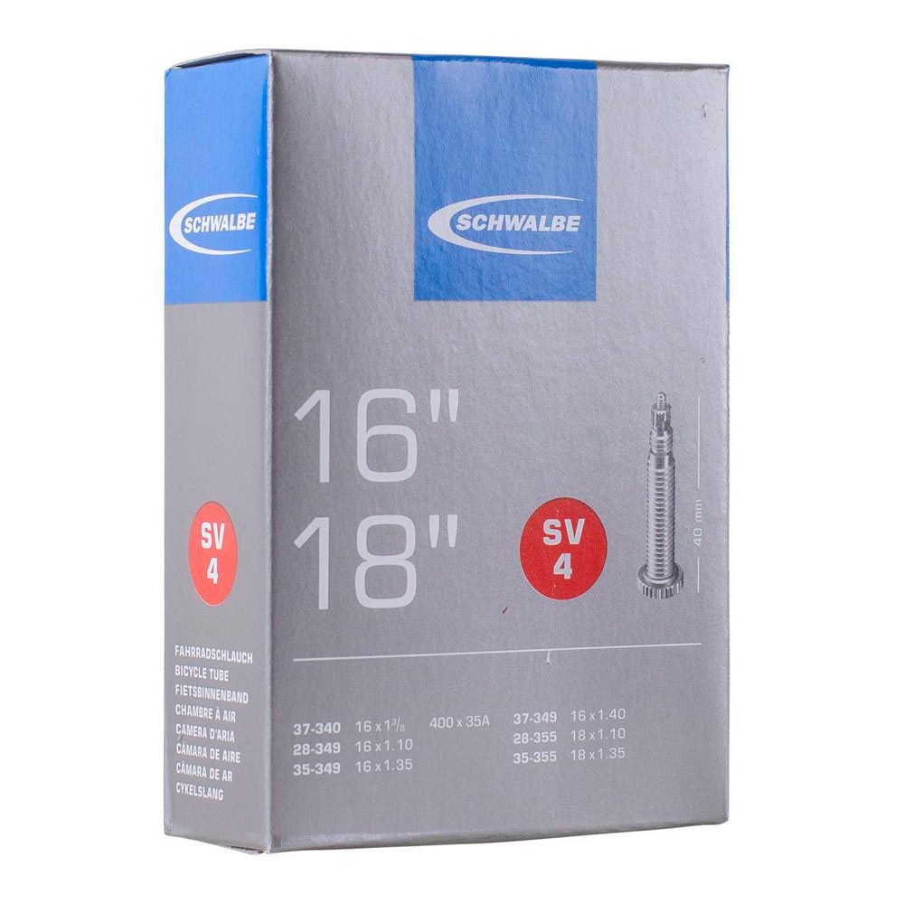 Внутренняя труба велотруба Schwalbe SV4 16/18 x 1 3/8 40 мм
