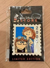 DEC WDCS D23 2026 Pixar Stamp Carl & Ellie Up 2009 LE 500 Disney Pin