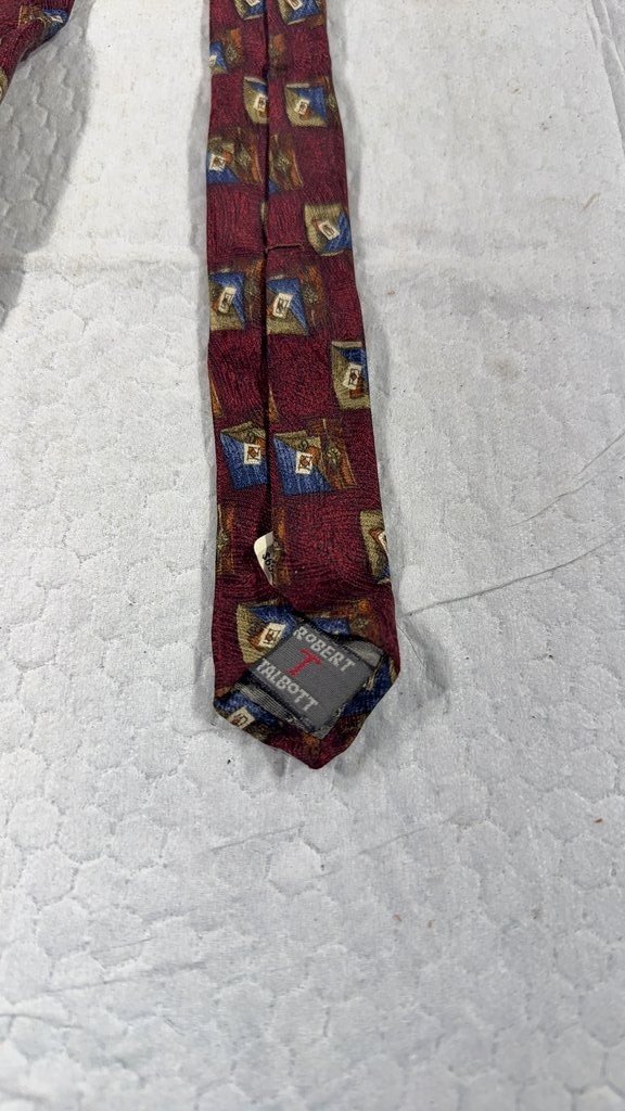 Robert Talbott John Ashe Patterned Silk Tie - image 3