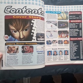 SATURN POWER Video Game Magazine ISSUE 10 Feb 1998 Panzer Dragoon Saga SEGA RARE