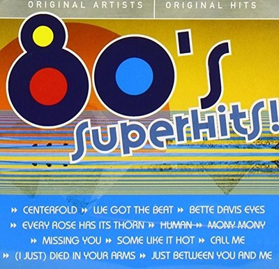 80'S SUPERHITS - V/A - CD - **EXCELLENT CONDITION**
